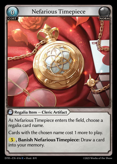 Nefarious Timepiece - Distorted Reflections