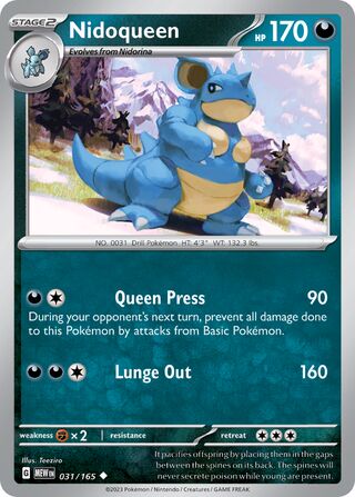 Nidoqueen - 031/165 - 151 