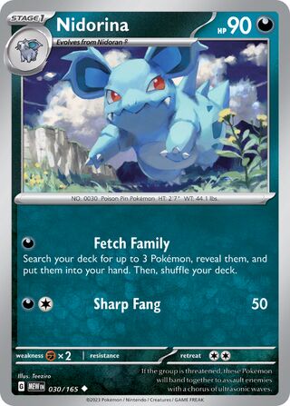 Nidorina - 030/165 - 151 