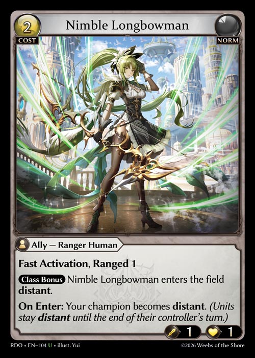 Nimble Longbowman - Radiant Origins - U Norm