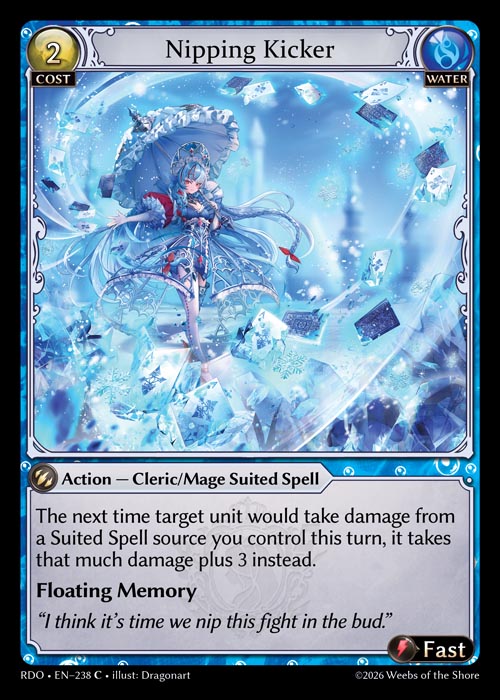 Nipping Kicker - Radiant Origins - C Water