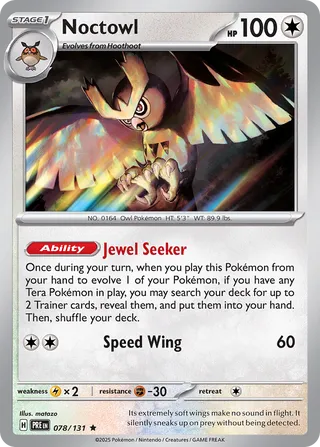 Noctowl - 078/131- Prismatic Evolutions