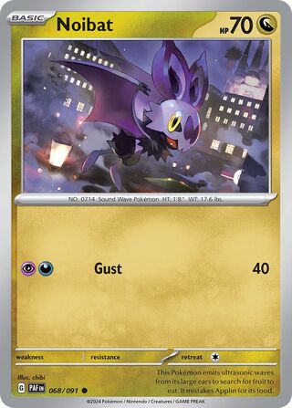 Noibat - 068/091 - Paldean Fates 