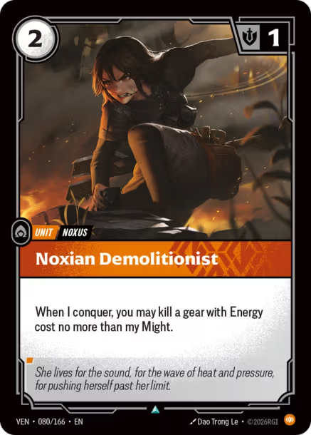 Noxian Demolitionist - 080/166 - U Body