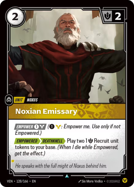 Noxian Emissary - 128/166 - U Order