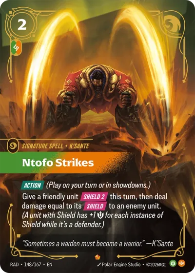 Ntofo Strikes - 148/167 - Epic Signature