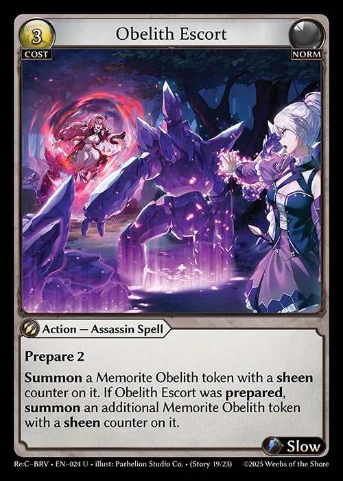 Obelith Escort - Merlin Re:Collection Brilliant Vestige - U Norm