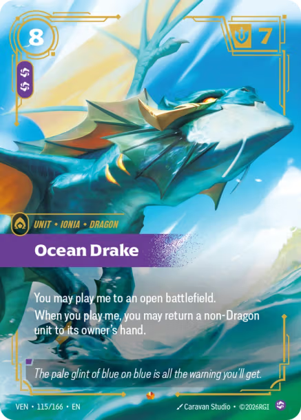 Ocean Drake - 115/166 - Epic Chaos