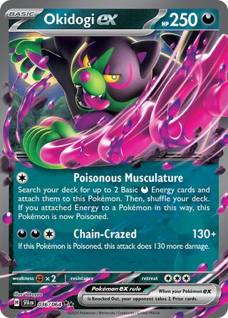 Okidogi ex - 036/064 - Shrouded Fable