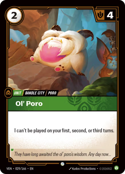 Ol' Poro - 029/166 - C Clam