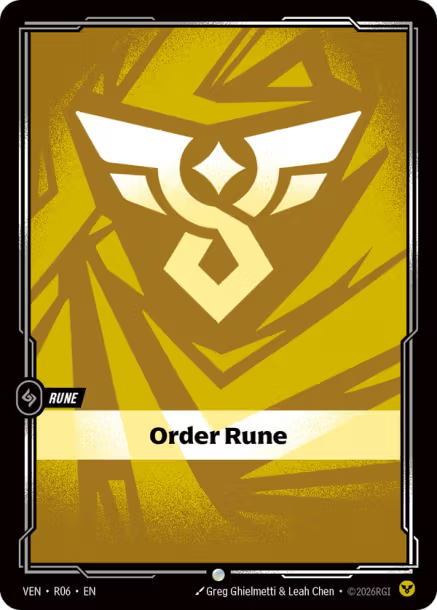 Order Rune - R06 - C Order