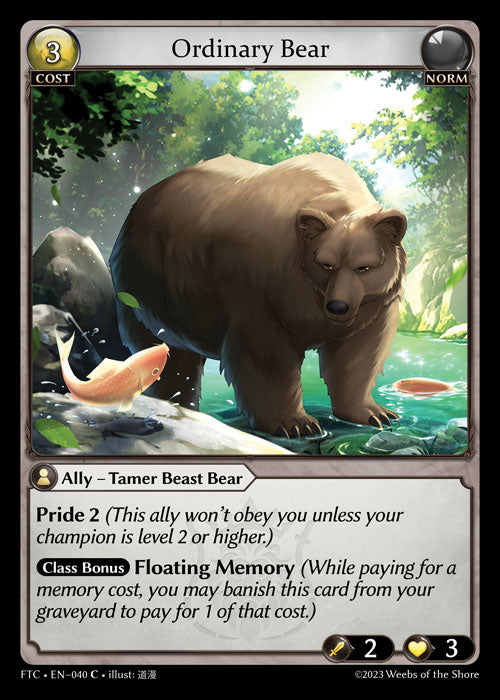 Ordinary Bear - Fractured Crown - C Norm