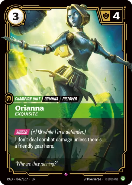 Orianna, Exquisite - 042/167 - R Calm
