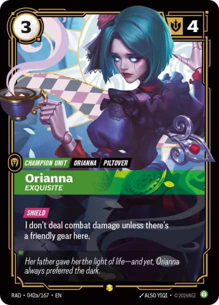 Orianna, Exquisite - 042a/167 - Alternate Art