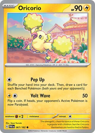Oricorio - 067/182 - Paradox Rift 