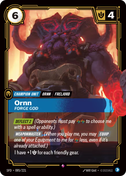 Ornn, Forge God - 085/221 - R Mind