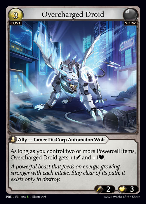 Overcharged Droid - .asphodel/paradise - U Norm