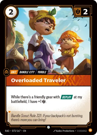 Overloaded Traveler - 072/167 - C Body