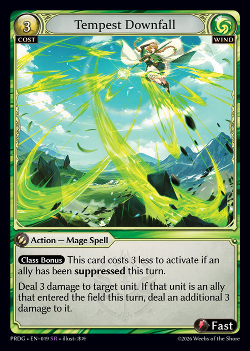 Tempest Downfall (Grimoire) - .asphodel/paradise - SR Wind