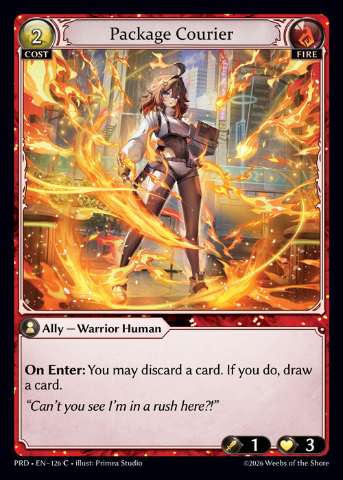 Package Courier - .asphodel/paradise - C Fire