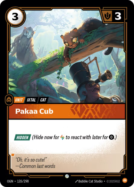 Pakaa Cub - 135/298 - C Body