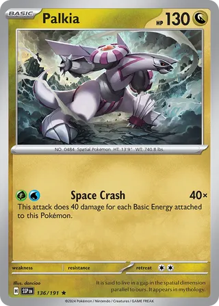 Palkia - 136/191 - Surging Sparks
