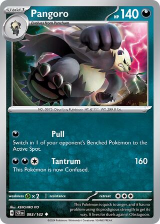 Pangoro - 093/142 - Stellar Crown