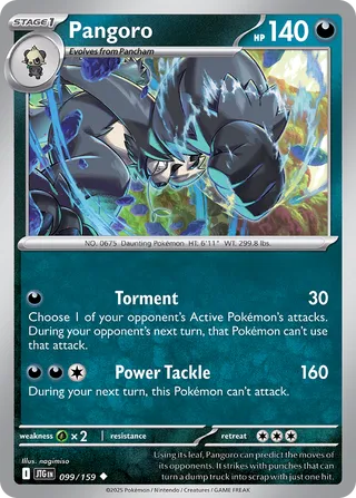 Pangoro - 099/159 - Journey Together