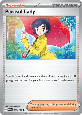 Parasol Lady - 169/182 - Paradox Rift 