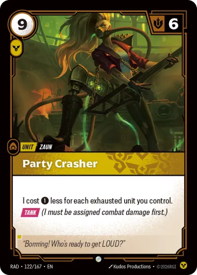 Party Crasher - 122/167 - C Order