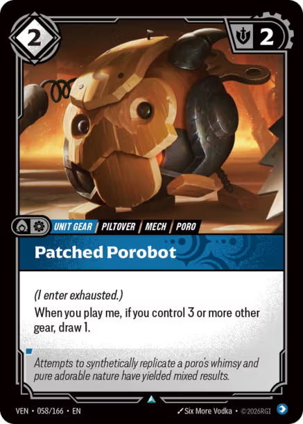 Patched Porobot - 058/166 - U Mind
