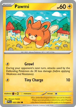 Pawmi - 032/094 - Phantasmal Flames