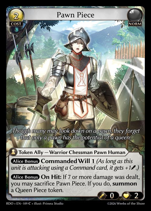 Pawn Piece - Radiant Origins - C Norm