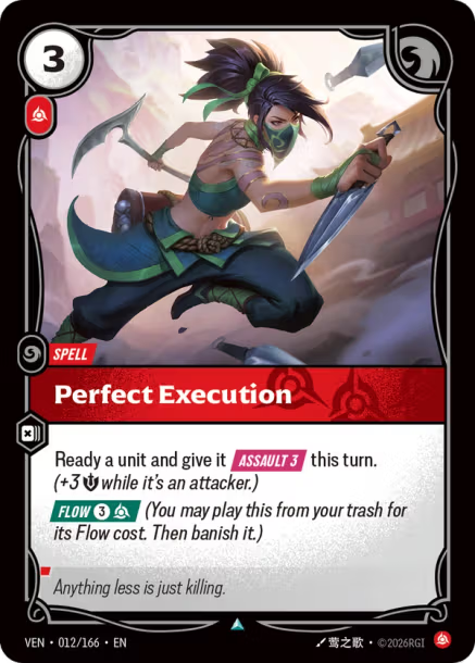 Perfect Execution - 012/166 - U Fury