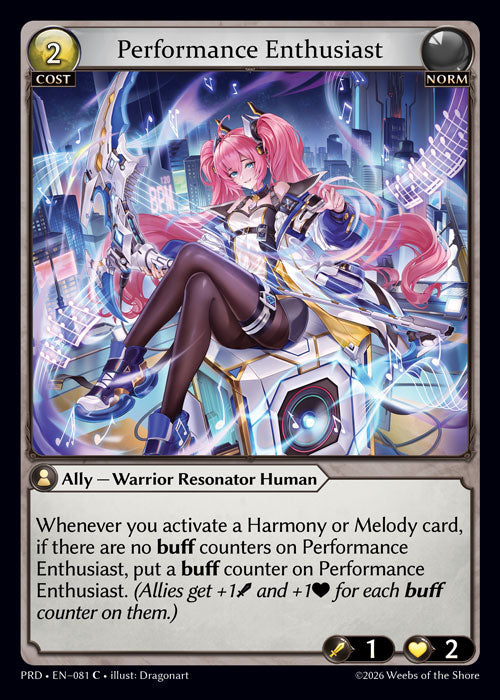 Performance Enthusiast - .asphodel/paradise - C Norm