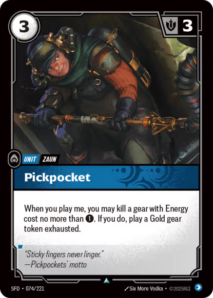 Pickpocket - 074/221 - U Mind