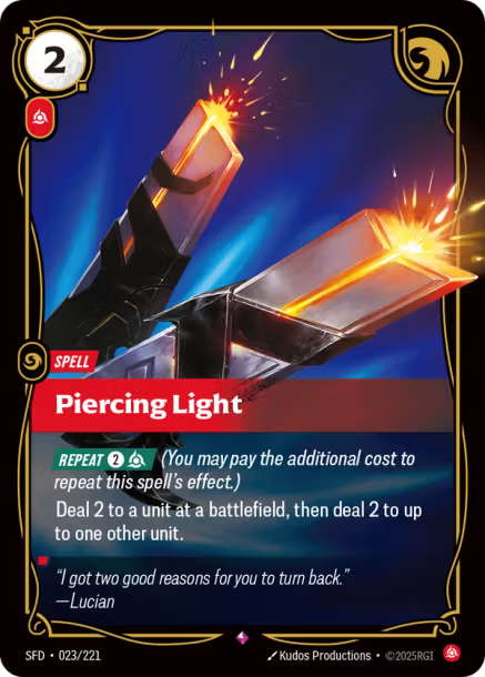 Piercing Light - 023/221 - R Fury
