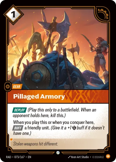 Pillaged Armory - 073/167 - C Body