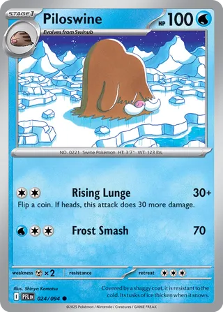 Piloswine - 024/094 - Phantasmal Flames