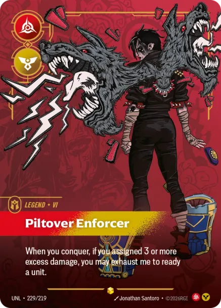 Piltover Enforcer - 229/219 - Overnumbered