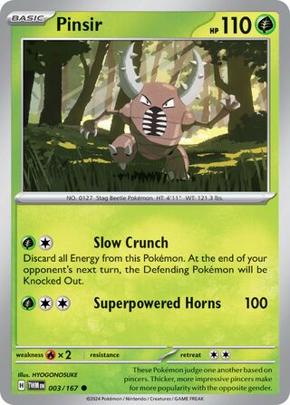 Pinsir - 003/167 - Twilight Masquerade 