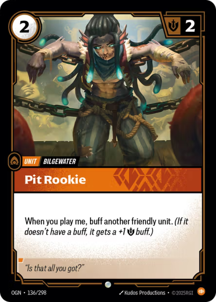 Pit Rookie - 136/298 - C Body