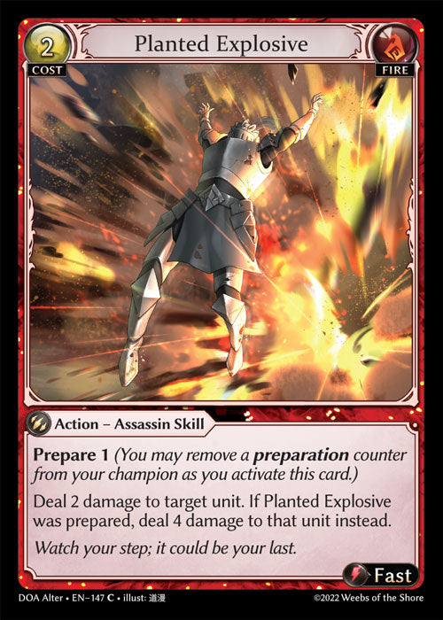 Planted Explosive - Dawn of Ashes