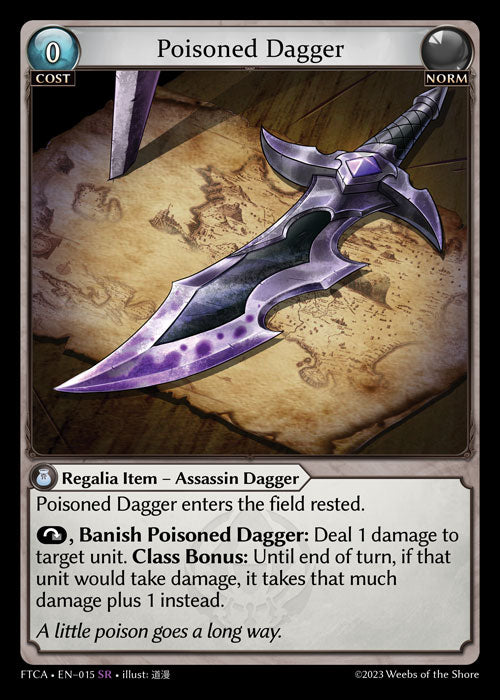 Poisoned Dagger - Fractured Crown - SR Norm
