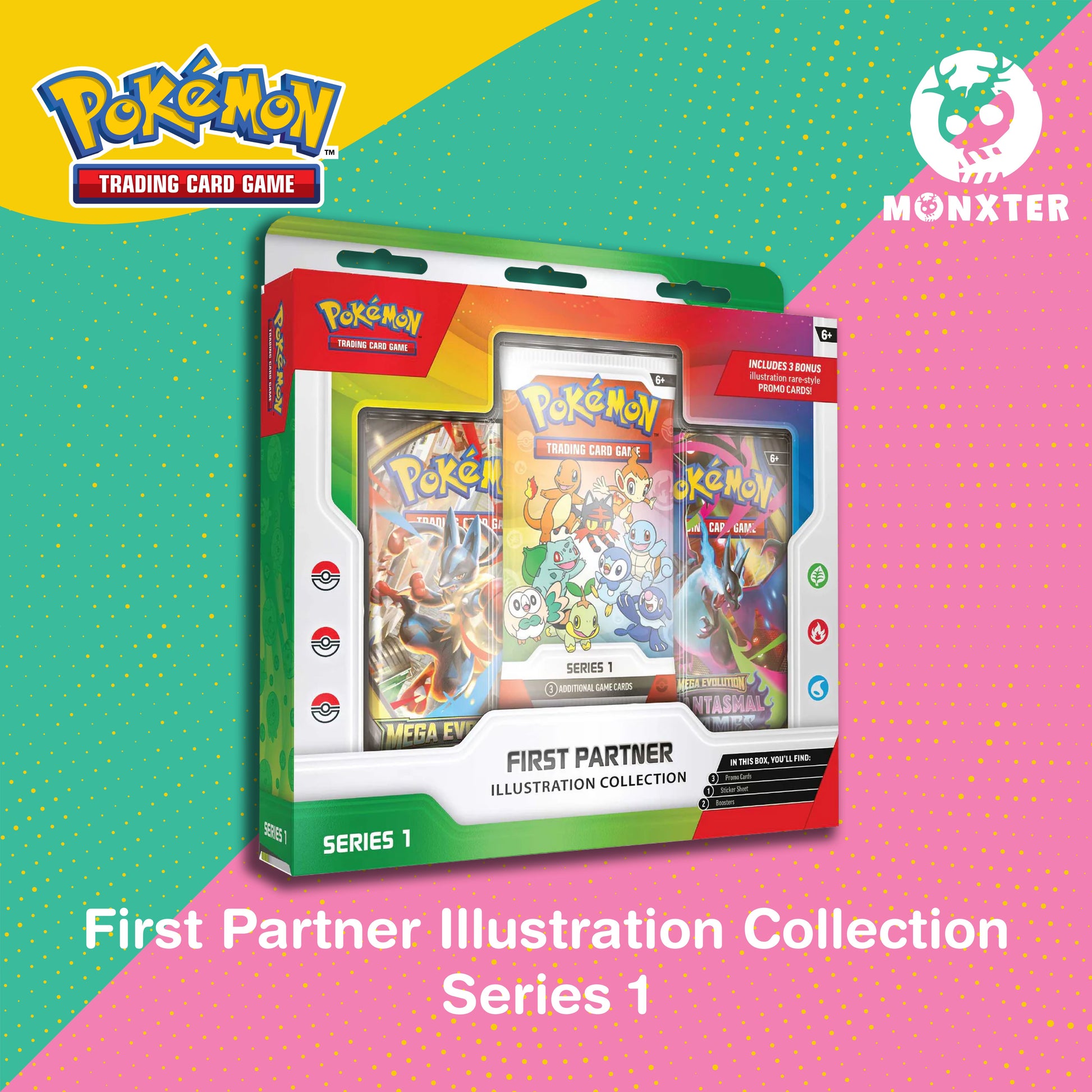 Pokémon TCG - First Partner Illustration Collection (Series 1)