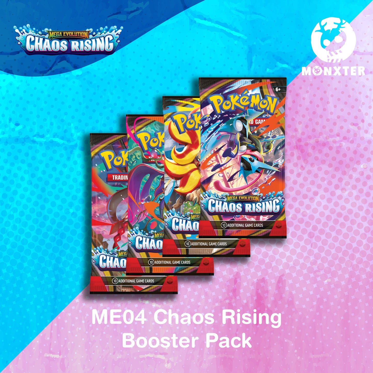 Pokémon TCG - ME04 Chaos Rising Booster Pack