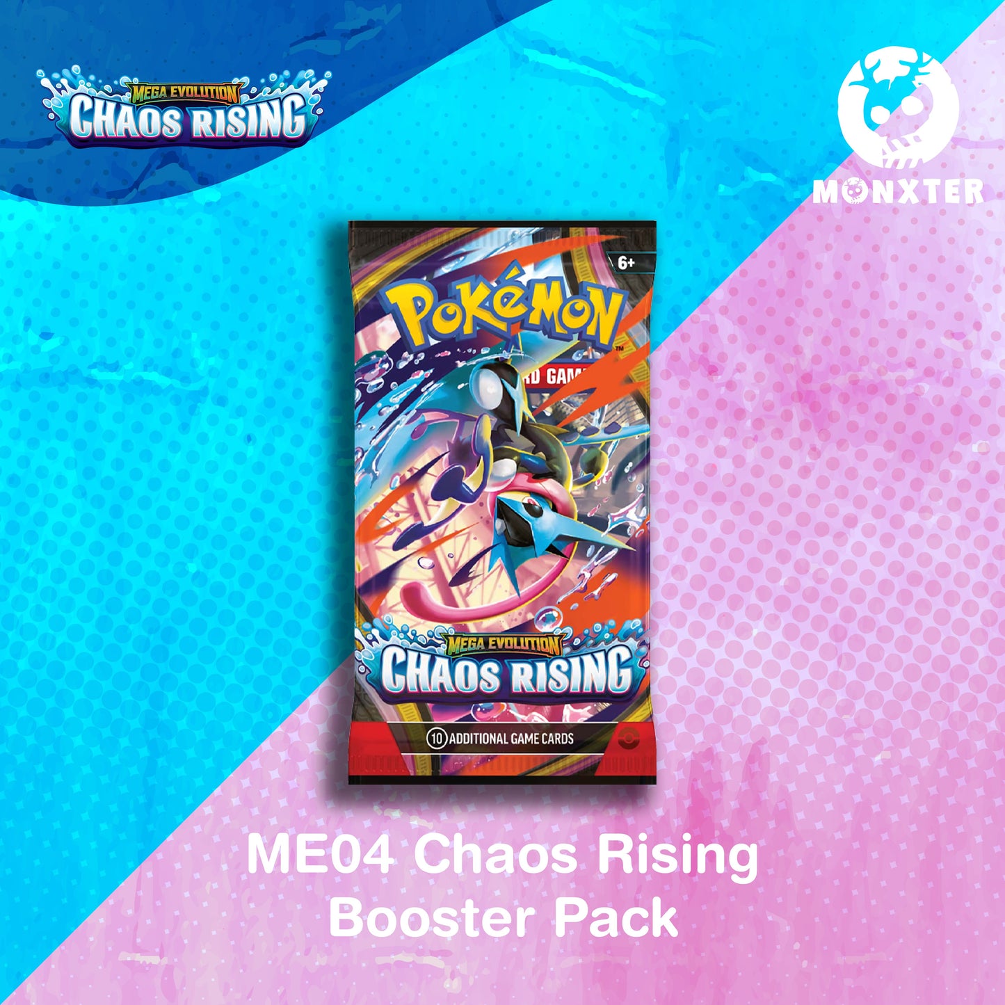 Pokémon TCG - ME04 Chaos Rising Booster Pack