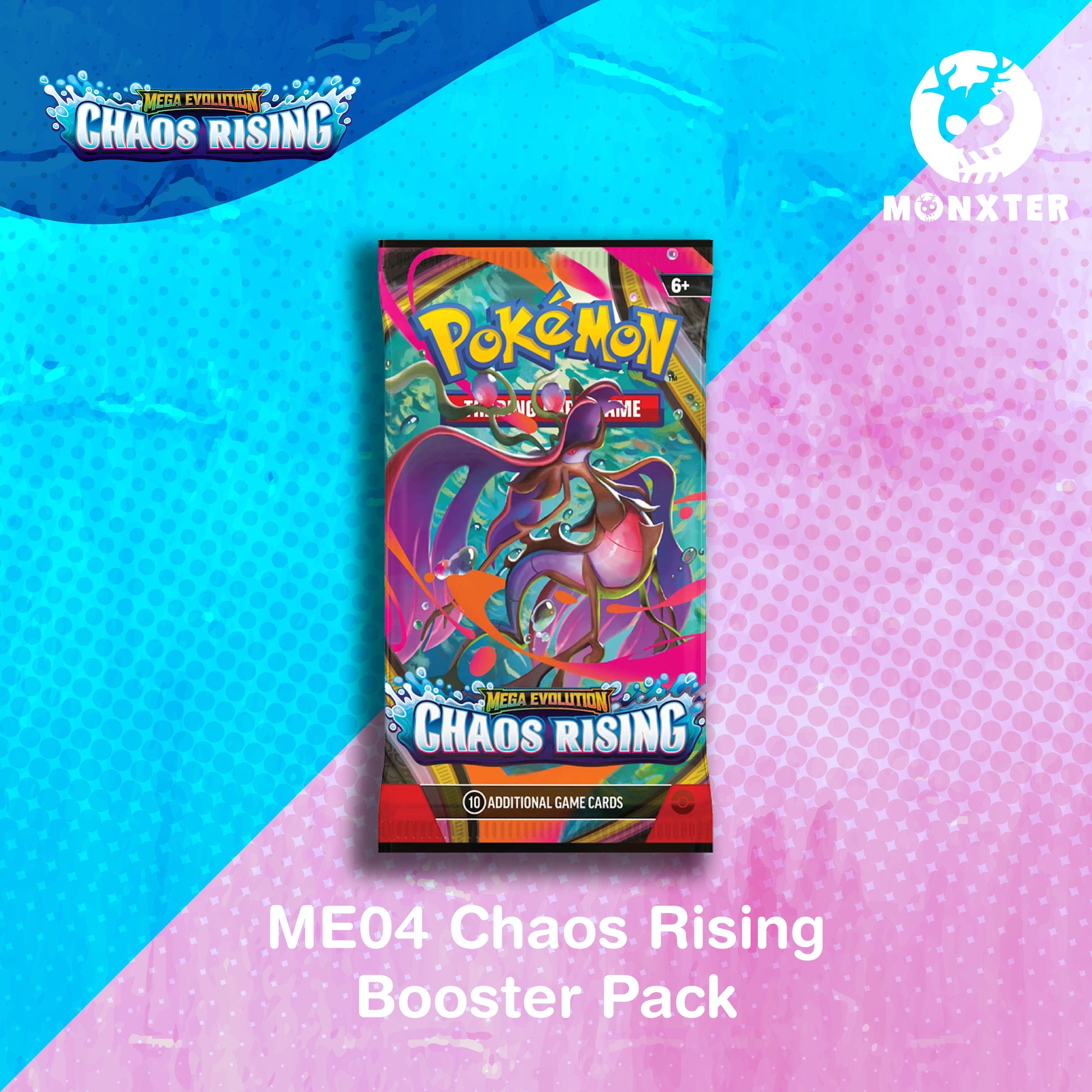 Pokémon TCG - ME04 Chaos Rising Booster Pack