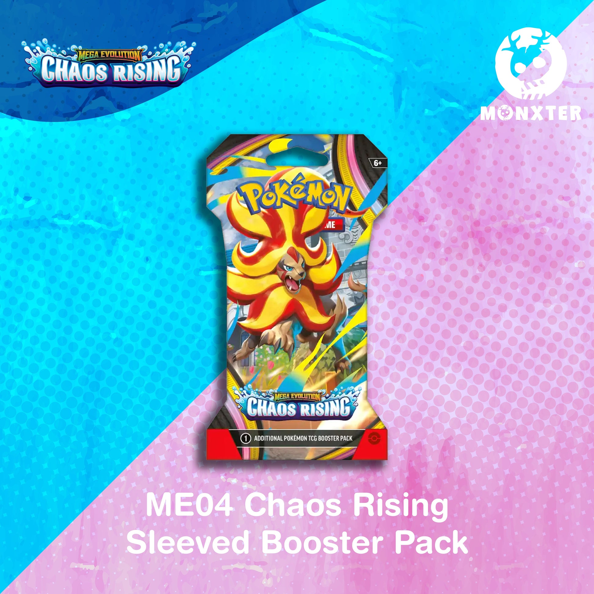 Pokémon TCG - ME04 Chaos Rising Sleeved Booster Pack