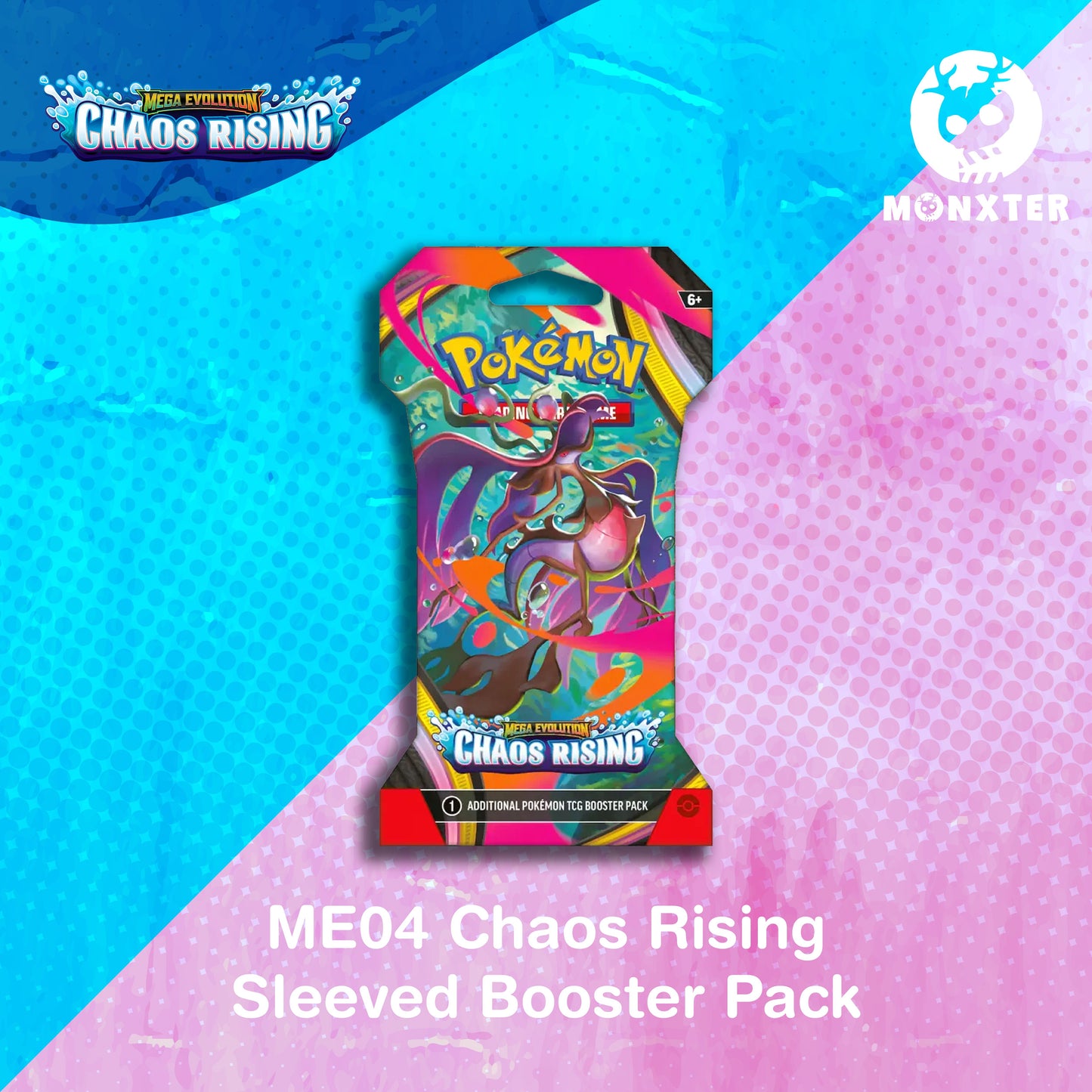 Pokémon TCG - ME04 Chaos Rising Sleeved Booster Pack